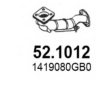 ASSO 52.1012 Exhaust Pipe